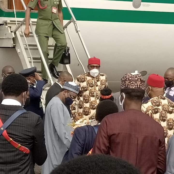 Buhari visits Imo