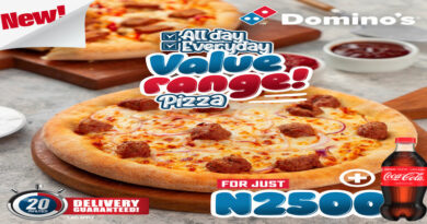 Domino’s Launches All-Day Value Range Pizzas For As Low As N2500